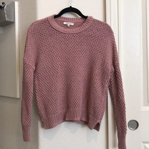 Madewell French Quarter Sweater Mauve